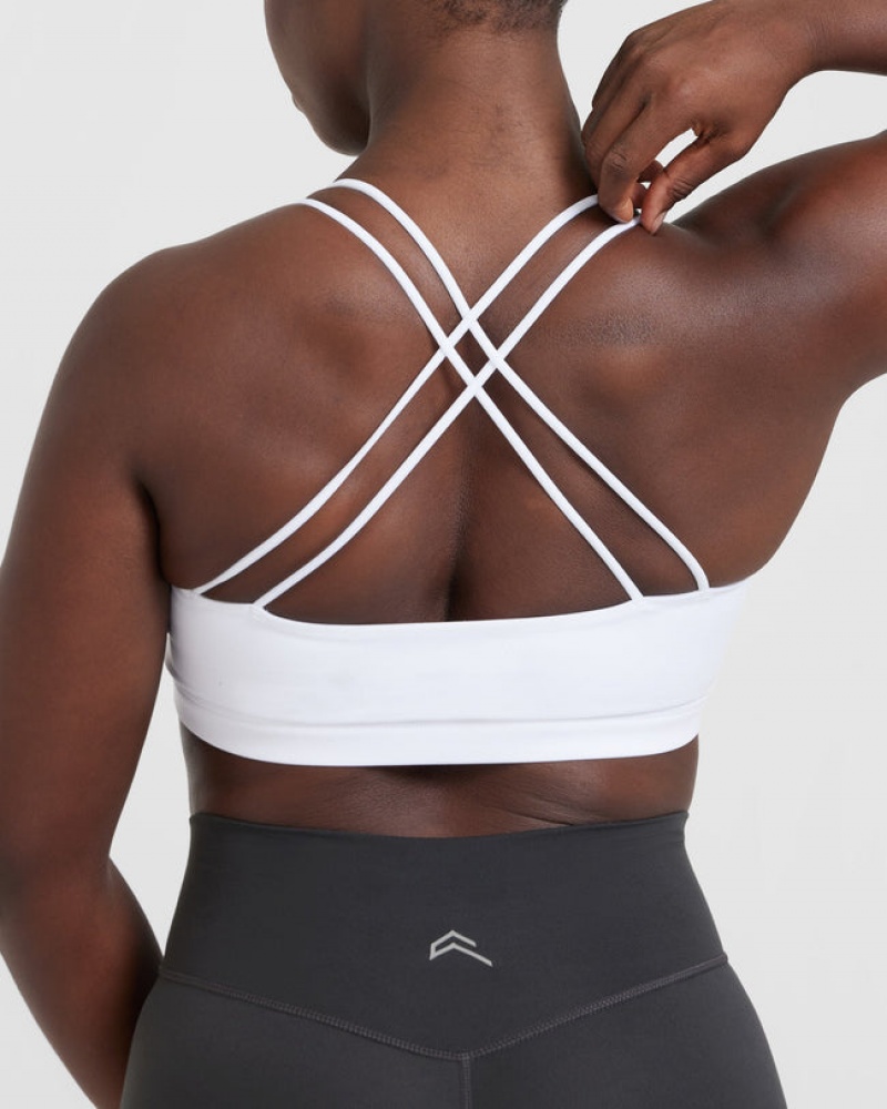 Oner Active Everyday Cross Over Bralette Sports Bras ασπρα | OSQ408237