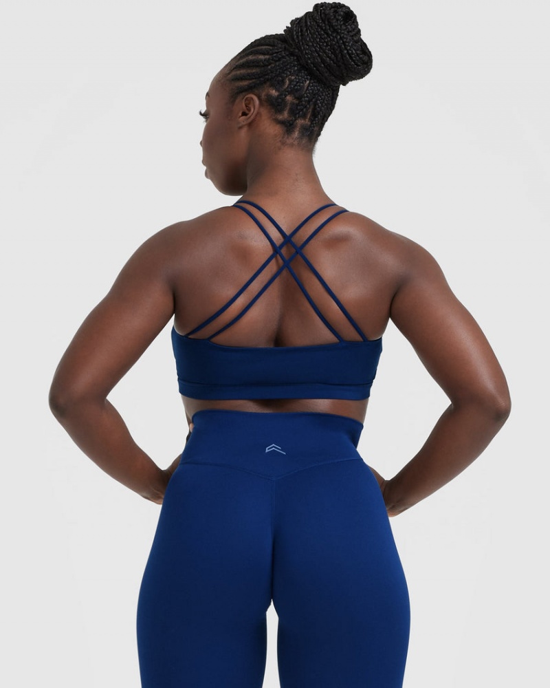 Oner Active Everyday Cross Over Bralette Sports Bras μπλε | ZLO812967