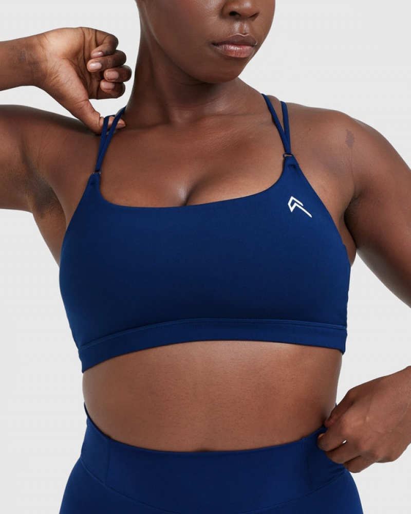 Oner Active Everyday Cross Over Bralette Sports Bras μπλε | ZLO812967