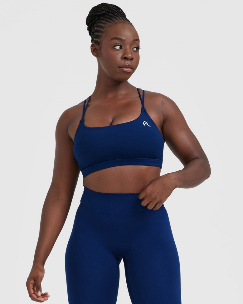 Oner Active Everyday Cross Over Bralette Sports Bras μπλε | ZLO812967