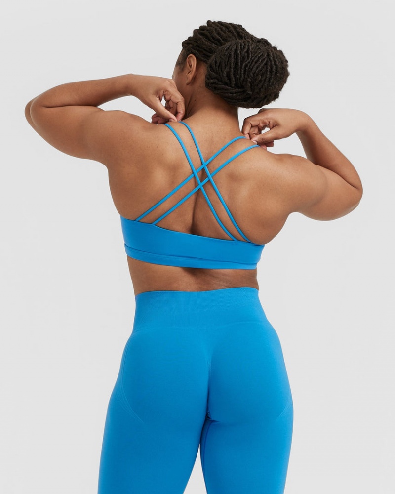 Oner Active Everyday Cross Over Bralette Sports Bras μπλε | HSG324591