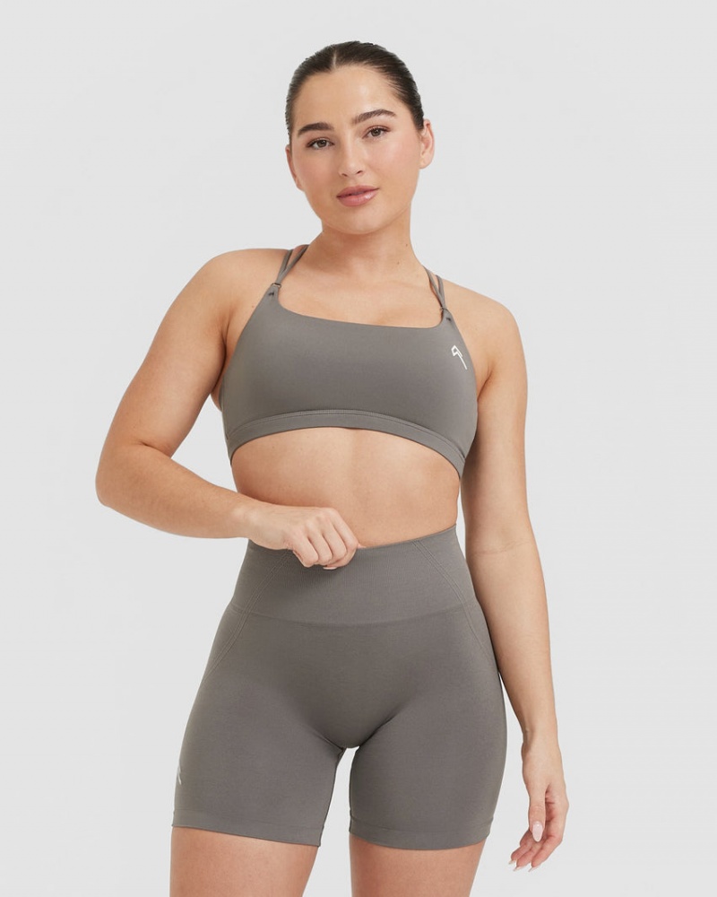 Oner Active Everyday Cross Over Bralette Sports Bras γκρι | URC793801