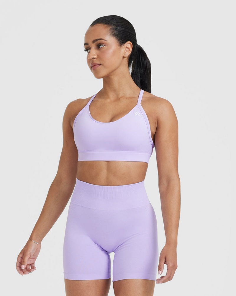 Oner Active Everyday Sports Bras λεβάντα μωβ | FTI946825