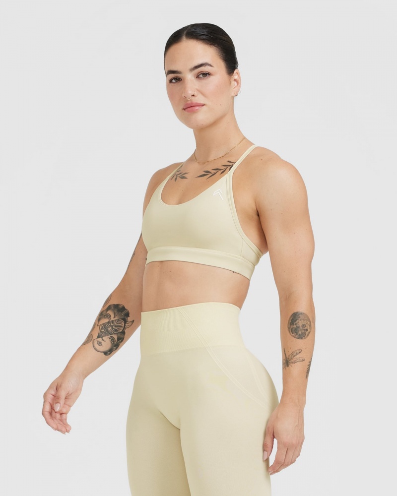 Oner Active Everyday Sports Bras ανοιχτο κίτρινα | JWI137860