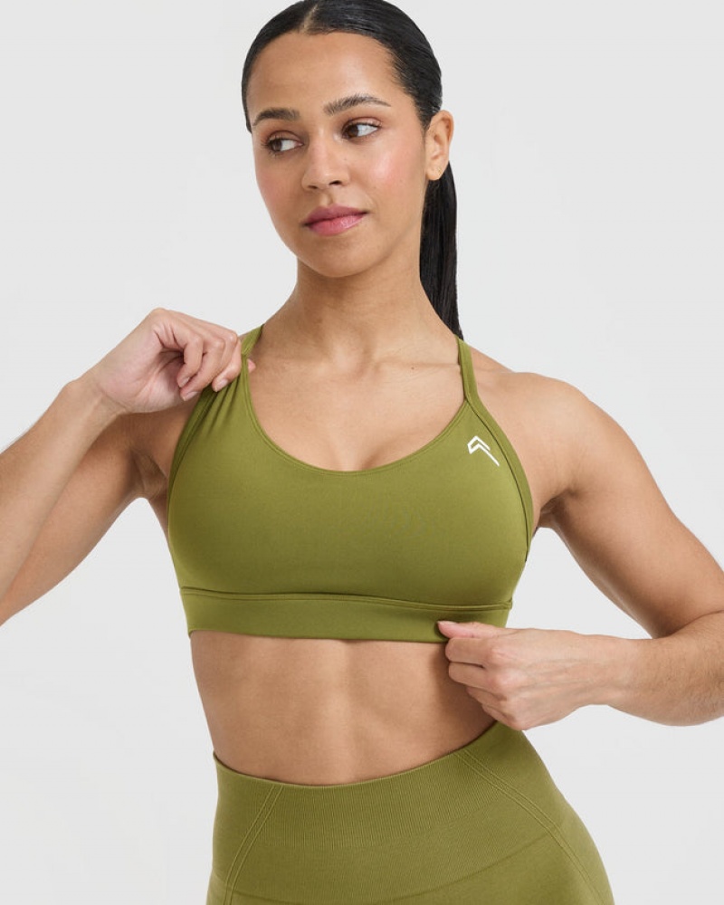 Oner Active Everyday Sports Bras Ελιά πρασινο | TXI568134