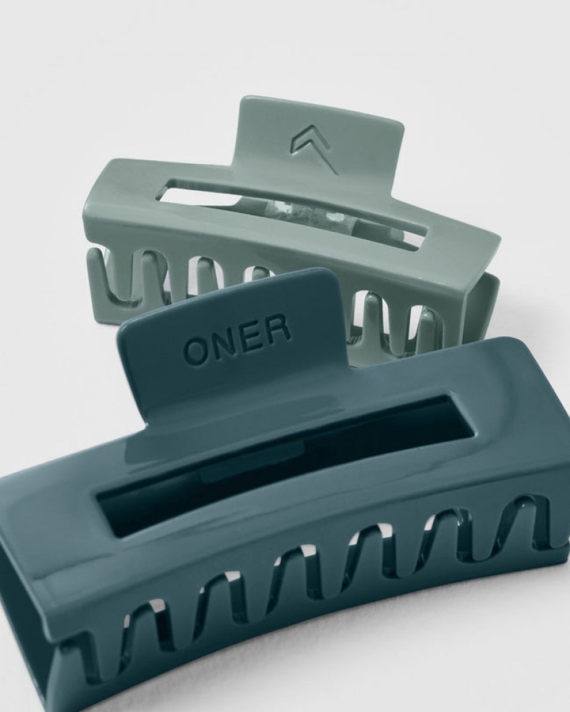 Oner Active Hair Claws 2 Pack Αξεσουαρ πρασινο Πολύχρωμο | HSC279085