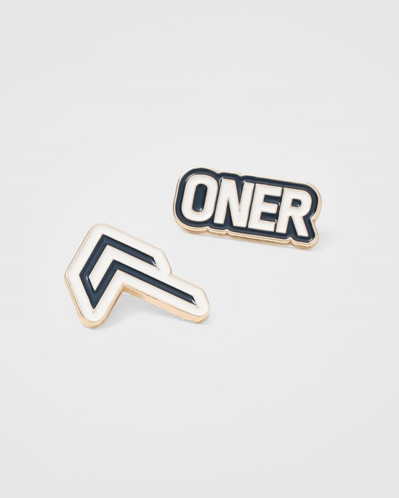 Oner Active Raising The Bar σταμπεσ Pins 3 Pack Αξεσουαρ μπλε ασπρα | OSL073514