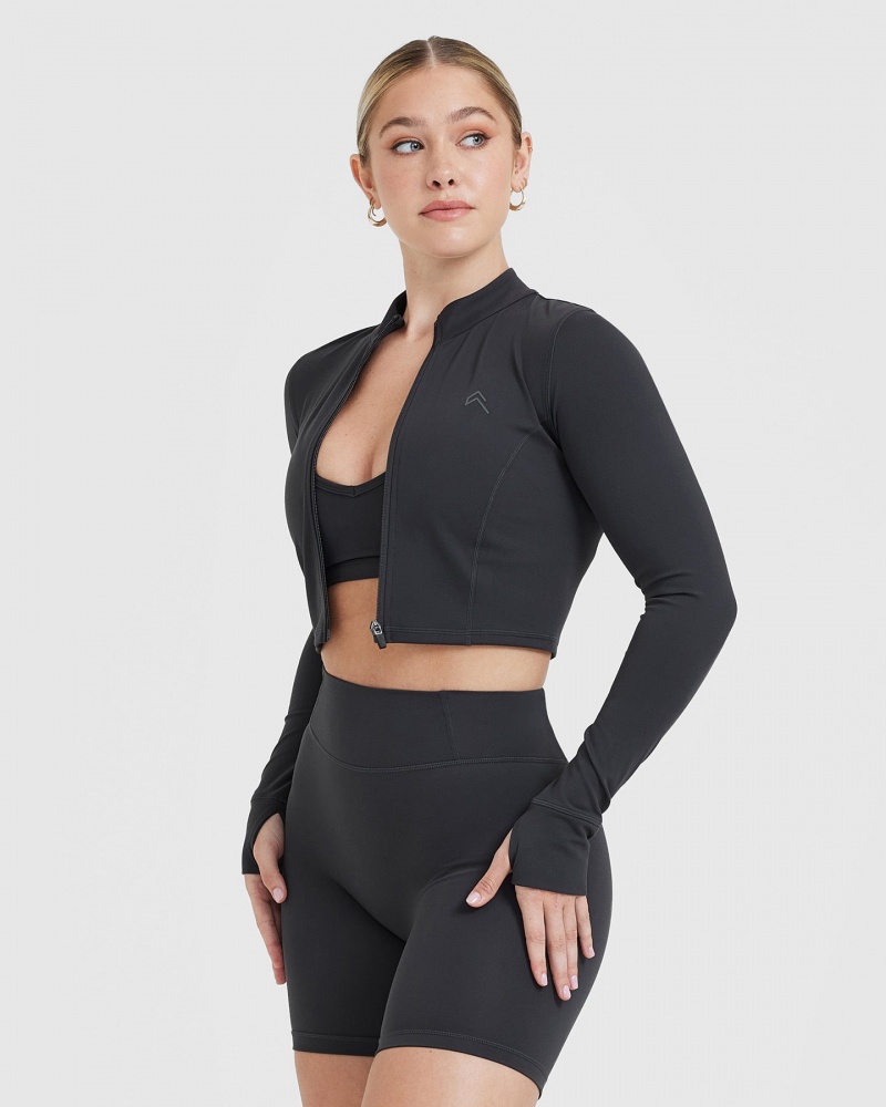 Oner Active Timeless Crop Μπουφαν μαυρα | DTG823750