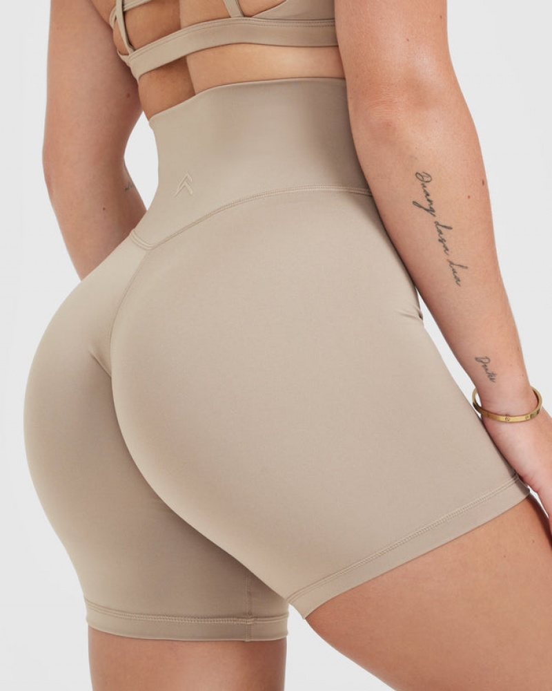 Oner Active Timeless High Waisted Σορτσ γκρι | AVX046327