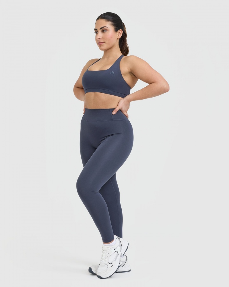 Oner Active Timeless High Waisted Κολαν μπλε | GZN785193