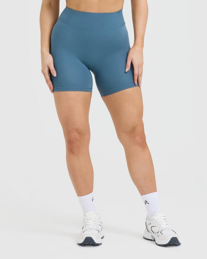 Oner Active Timeless High Waisted Σορτσ μπλε | PFR843960