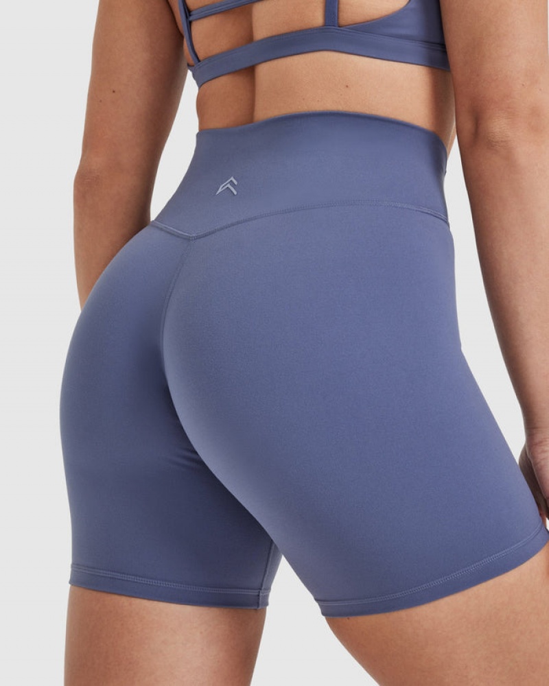 Oner Active Timeless High Waisted Σορτσ μπλε | RSL627045