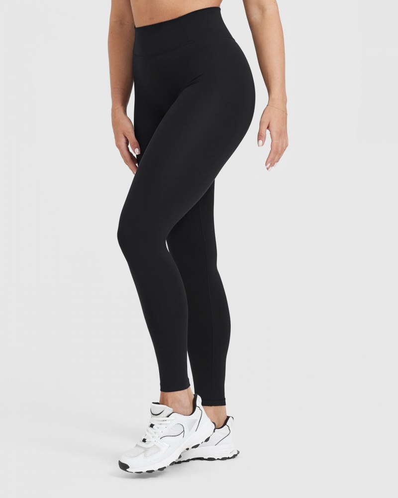 Oner Active Timeless High Waisted Κολαν μαυρα | UQT538497