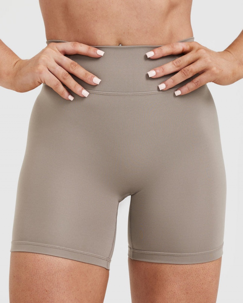 Oner Active Timeless High Waisted Σορτσ γκρι | WCR510387