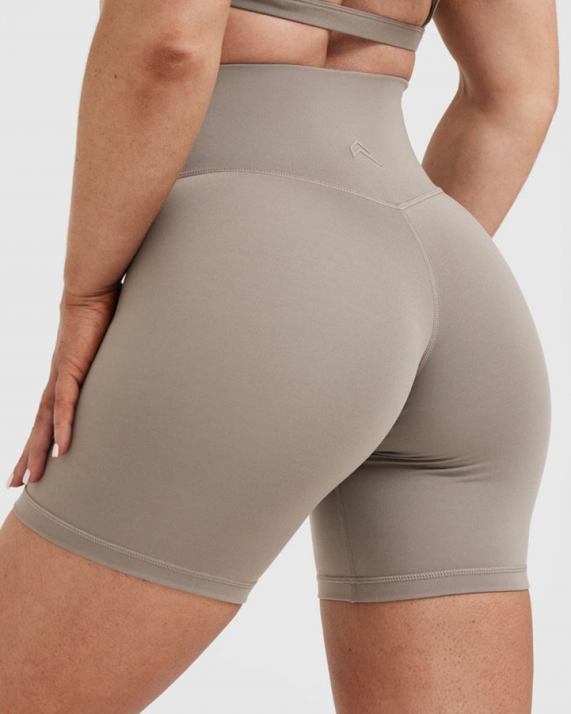 Oner Active Timeless High Waisted Σορτσ γκρι | WCR510387