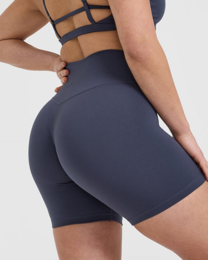 Oner Active Timeless High Waisted Σορτσ μπλε | YEH062749