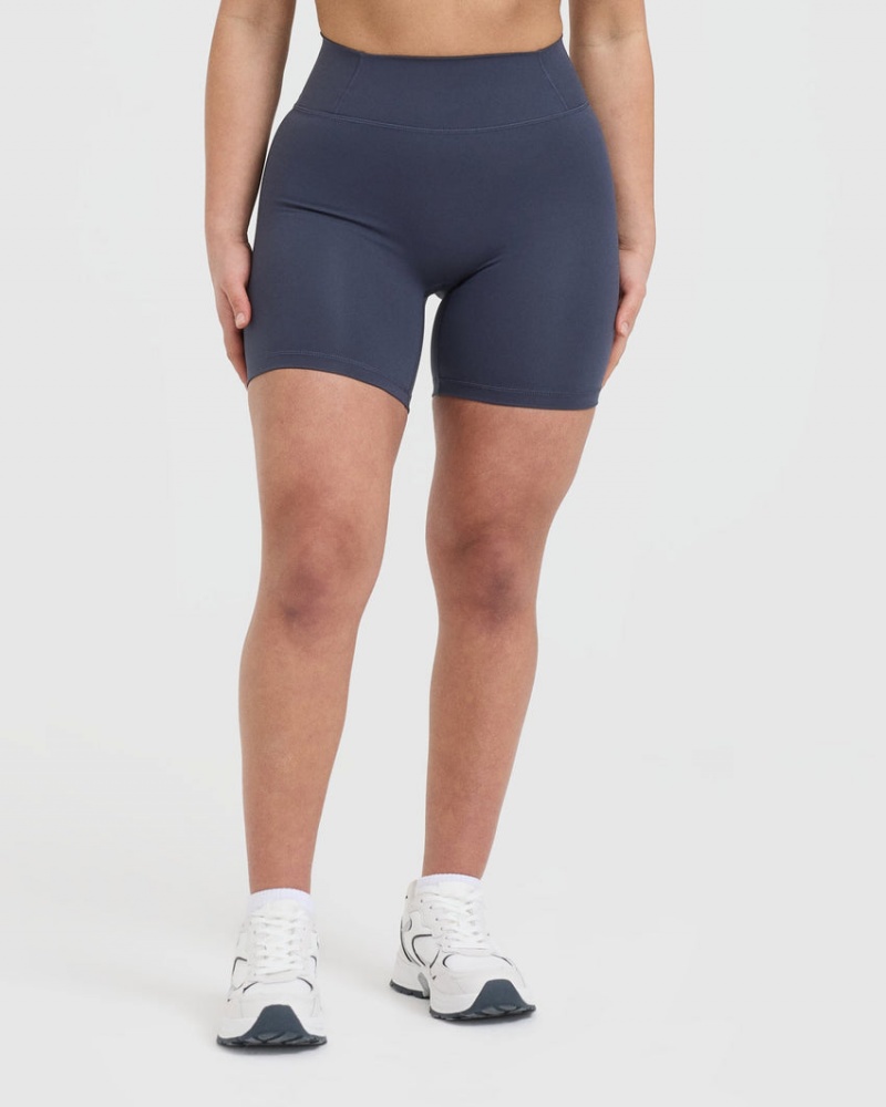 Oner Active Timeless High Waisted Σορτσ μπλε | YEH062749