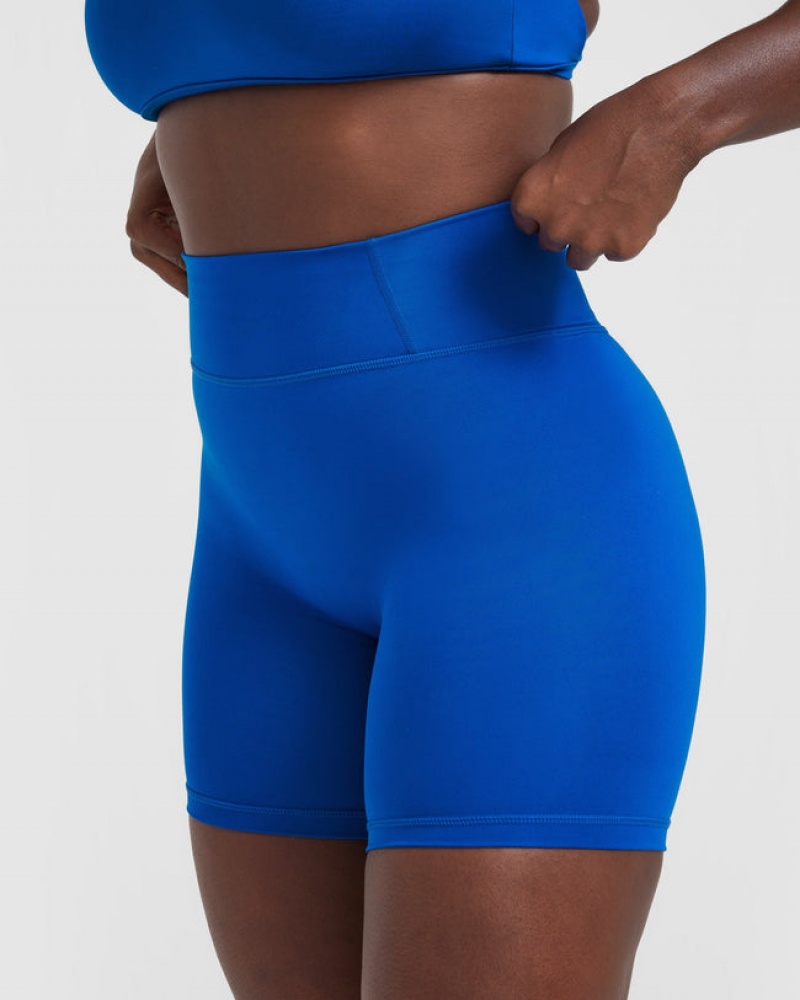 Oner Active Timeless High Waisted Σορτσ βαθυ μπλε | PTZ342865