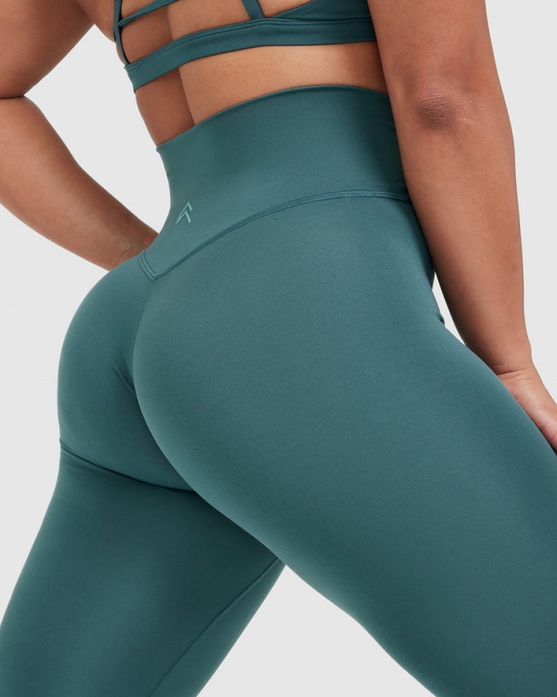 Oner Active Timeless High Waisted Κολαν μπλε τυρκουάζ | YMA697184