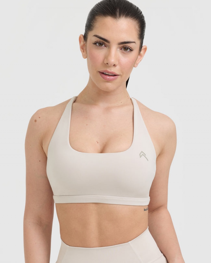 Oner Active Timeless Square Neck Sports Bras καφε | USG954321