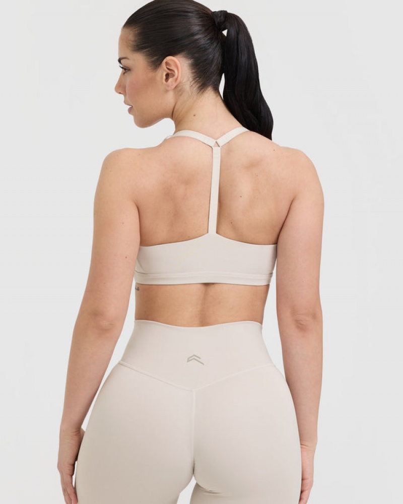 Oner Active Timeless Square Neck Sports Bras καφε | USG954321