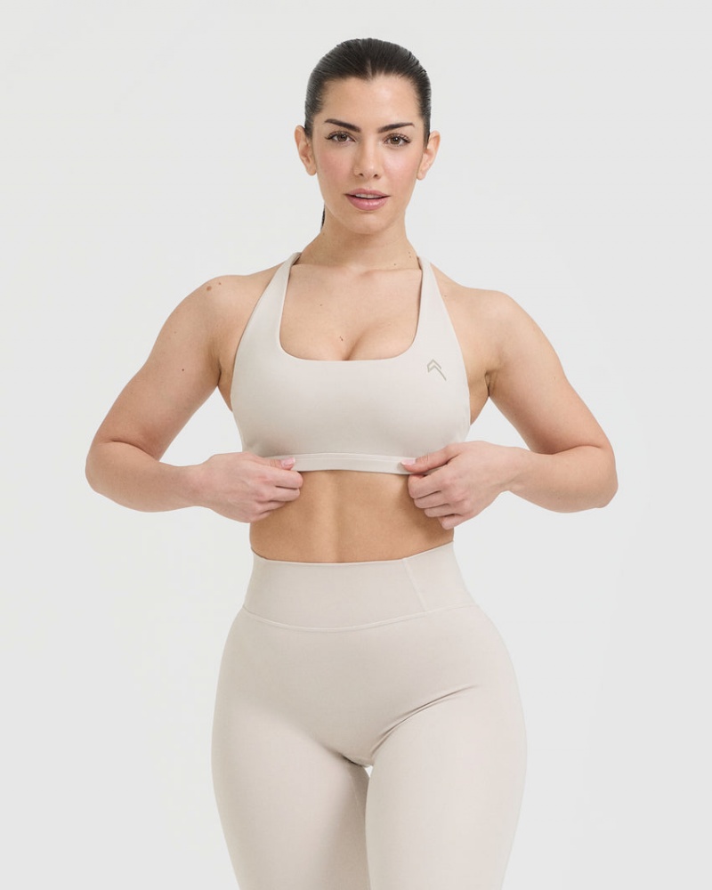 Oner Active Timeless Square Neck Sports Bras καφε | USG954321