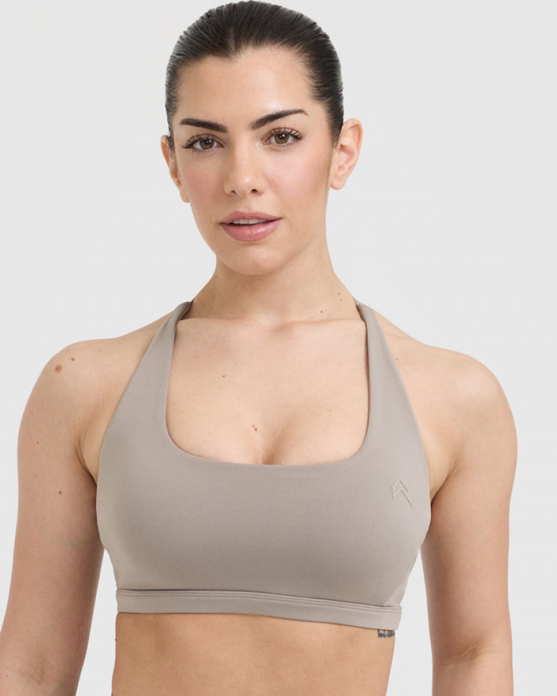 Oner Active Timeless Square Neck Sports Bras γκρι | QGN850269