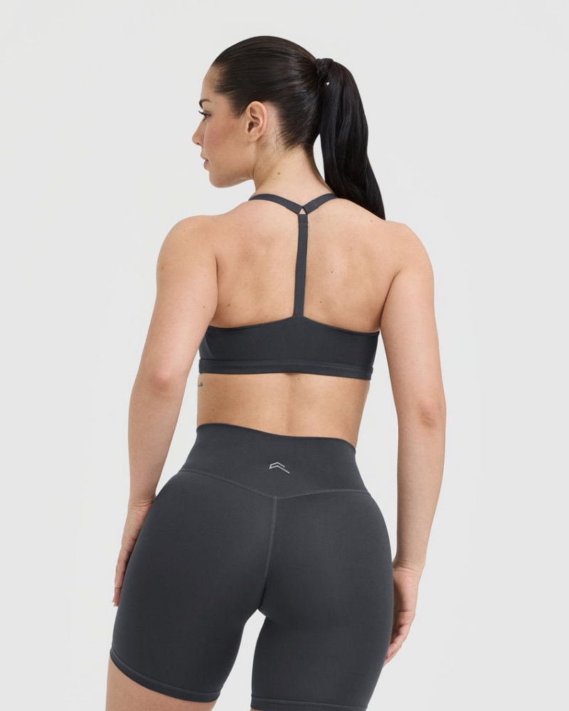 Oner Active Timeless Square Neck Sports Bras μαυρα | RUD843790