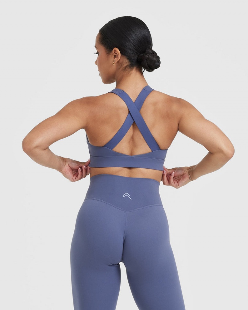 Oner Active Timeless φαρδια λουρακια Sports Bras μπλε | FXR169840