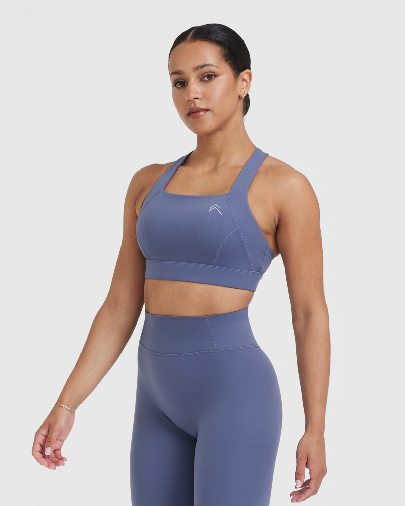 Oner Active Timeless φαρδια λουρακια Sports Bras μπλε | FXR169840