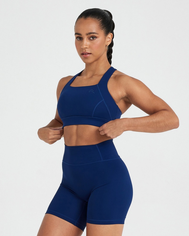 Oner Active Timeless φαρδια λουρακια Sports Bras μπλε | VRG025418