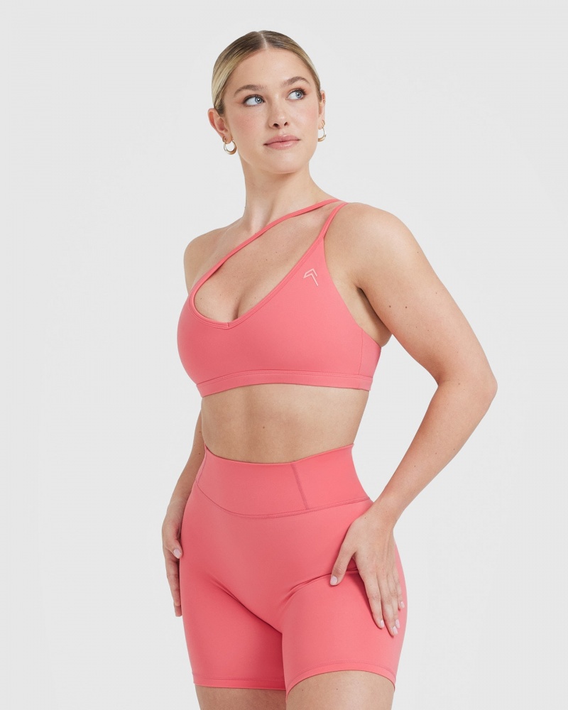 Oner Active Timeless strappy Bralette Sports Bras ροζ | NOJ736450