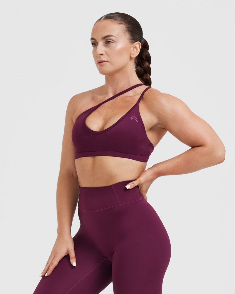 Oner Active Timeless strappy Bralette Sports Bras μπορντο | MLG162357