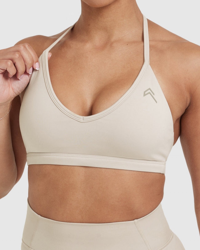 Oner Active Timeless strappy Bralette Sports Bras καφε | PXH063928