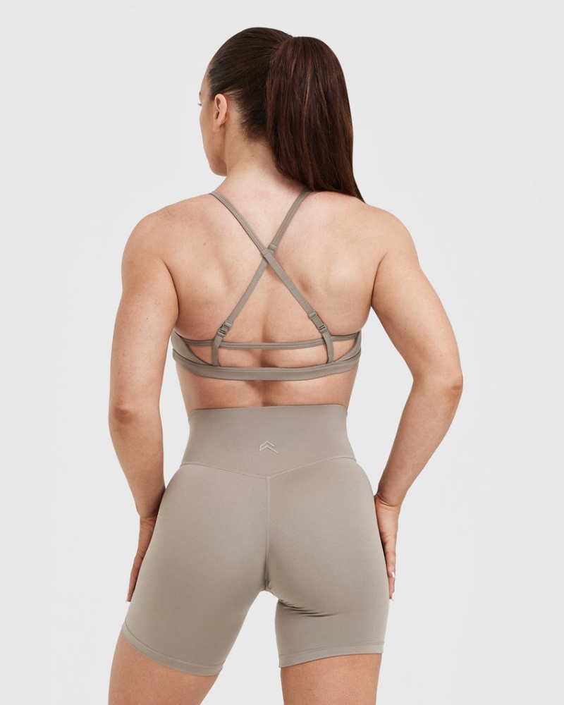 Oner Active Timeless strappy Bralette Sports Bras γκρι | GAI762904