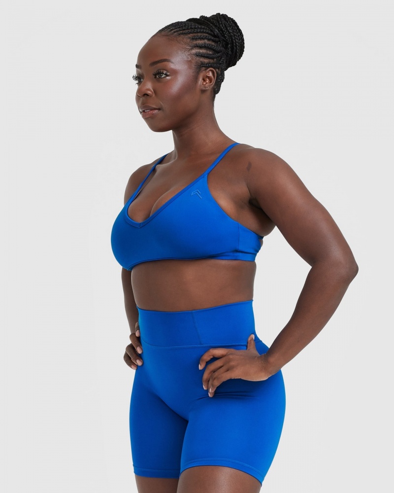 Oner Active Timeless strappy Bralette Sports Bras βαθυ μπλε | OFE480239