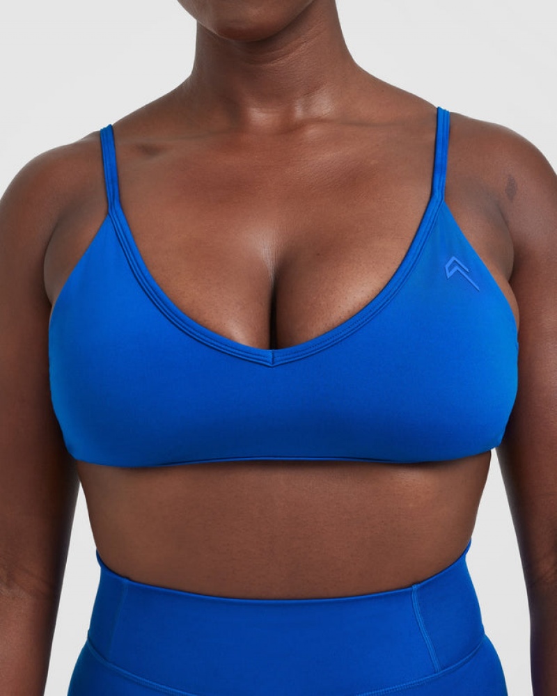 Oner Active Timeless strappy Bralette Sports Bras βαθυ μπλε | OFE480239