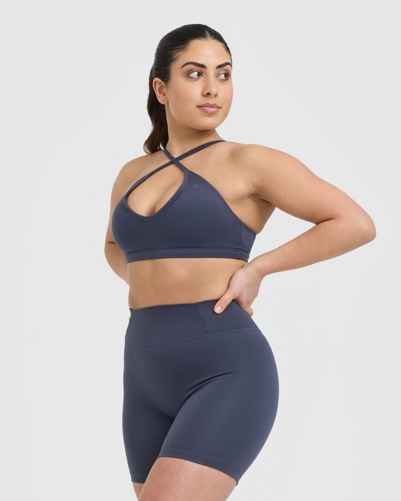 Oner Active Timeless strappy Bralette Sports Bras μπλε | JGY130865