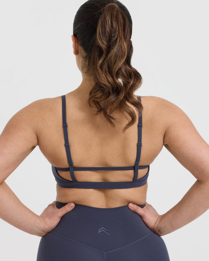 Oner Active Timeless strappy Bralette Sports Bras μπλε | JGY130865