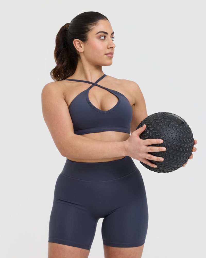 Oner Active Timeless strappy Bralette Sports Bras μπλε | JGY130865