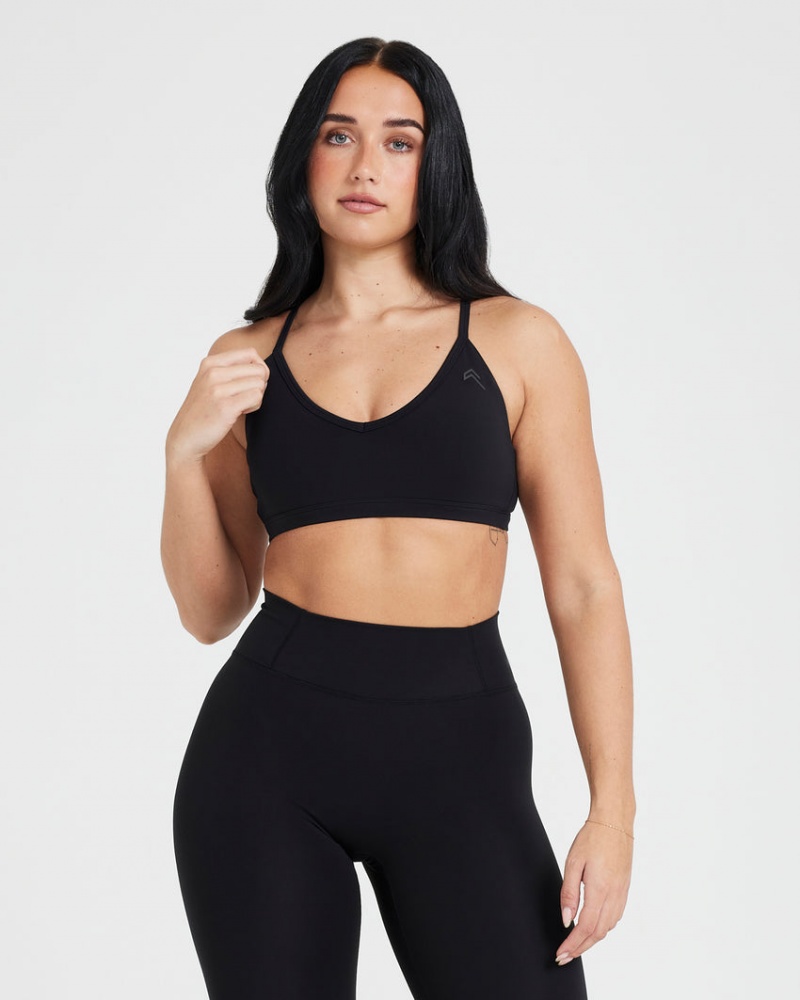 Oner Active Timeless strappy Bralette Sports Bras μαυρα | SQB892673