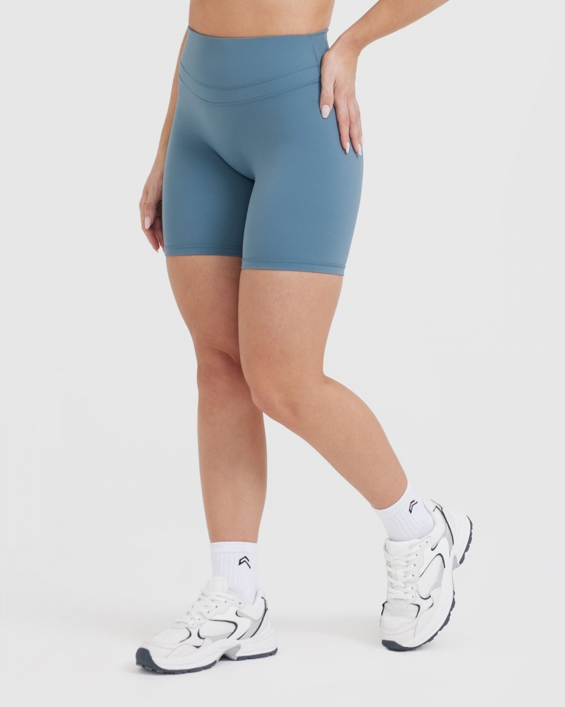 Oner Active Unified High Waisted Σορτσ μπλε | OVQ082594