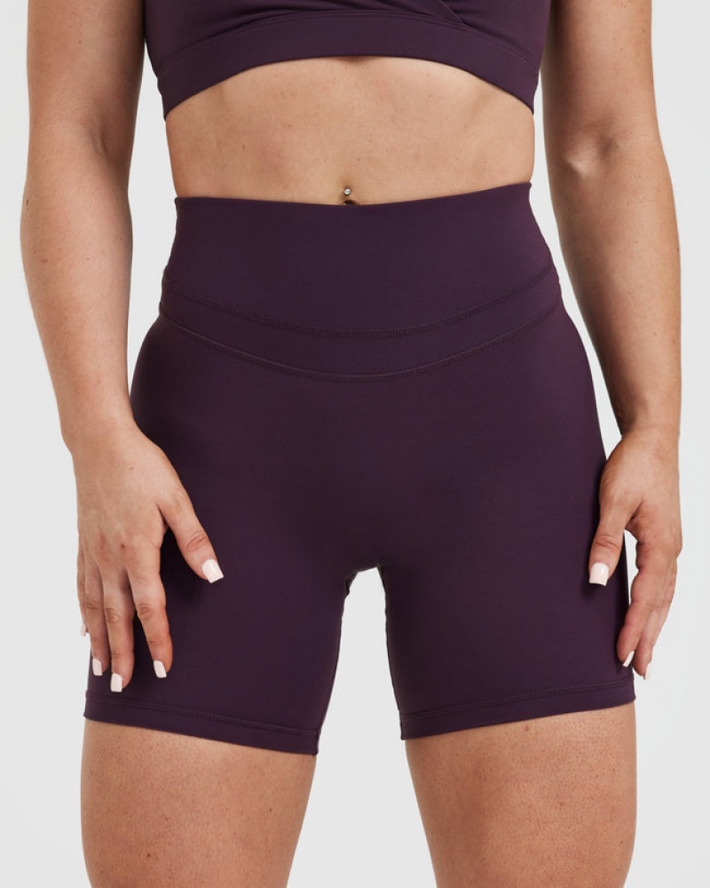 Oner Active Unified High Waisted Σορτσ μωβ | RZL329570