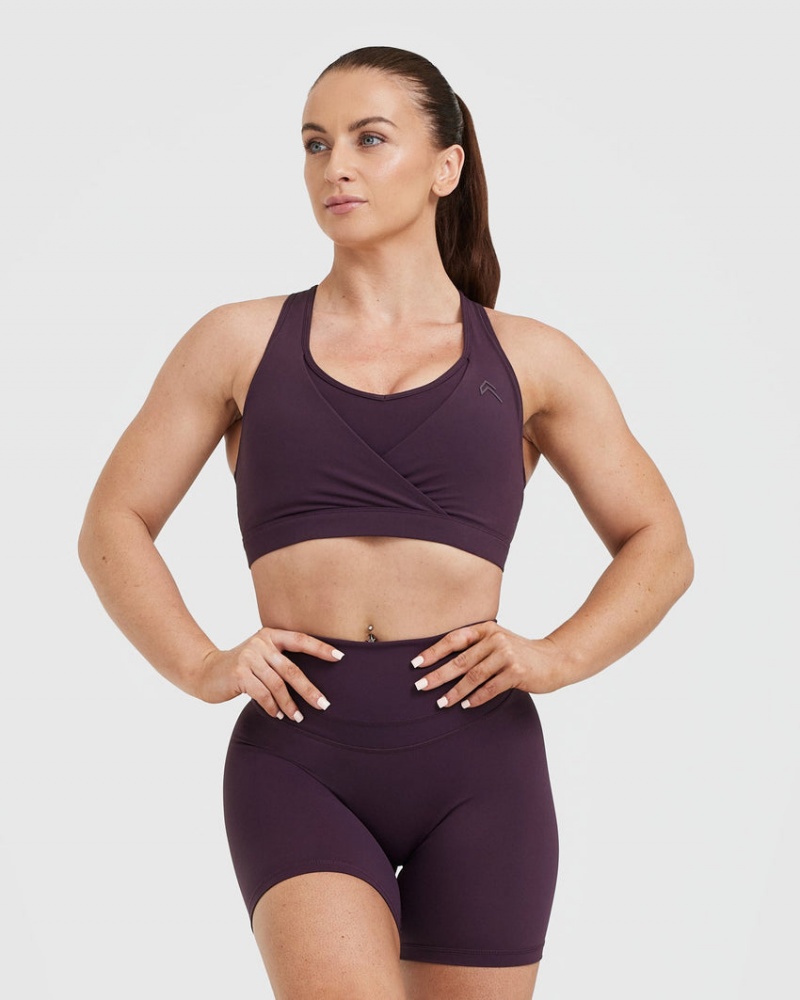 Oner Active Unified Layered Sports Bras μωβ | GSR894276