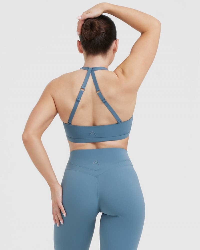 Oner Active Unified Twist Sports Bras μπλε | QKL754690