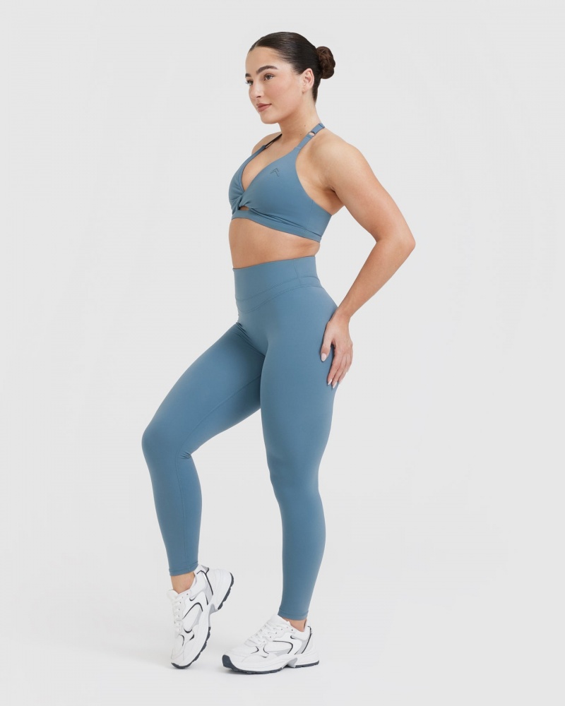 Oner Active Unified Twist Sports Bras μπλε | QKL754690