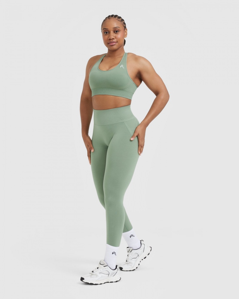 Oner Active κλασικα Seamless 2.0 Bralette Sports Bras Ελιά | PYA463950