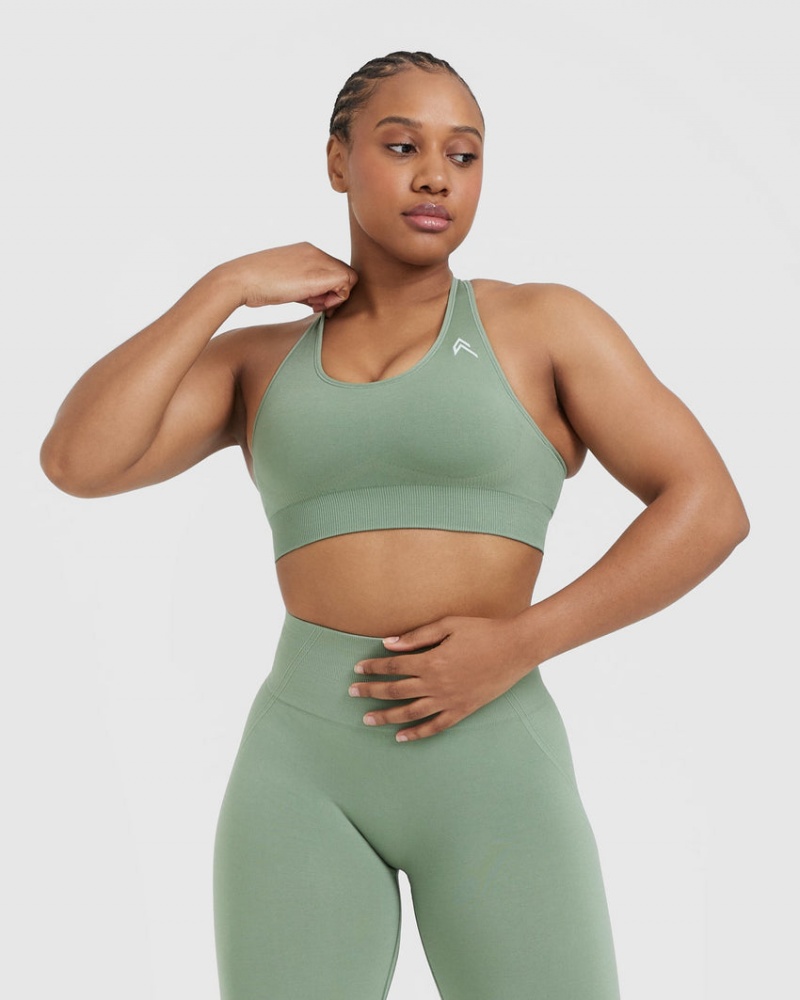 Oner Active κλασικα Seamless 2.0 Bralette Sports Bras Ελιά | PYA463950