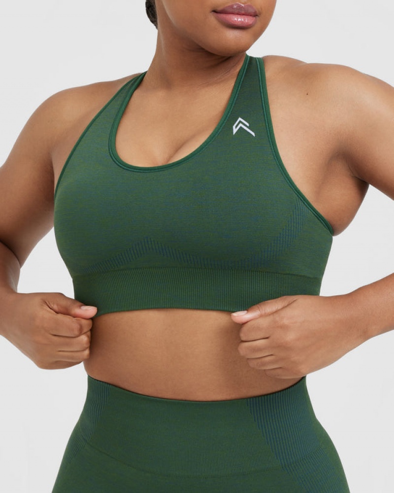 Oner Active κλασικα Seamless 2.0 Bralette Sports Bras πρασινο | UQE019364