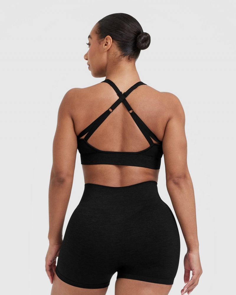 Oner Active κλασικα Seamless 2.0 Bralette Sports Bras μαυρα | LXV816059